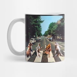 Abbey Road animals Mug